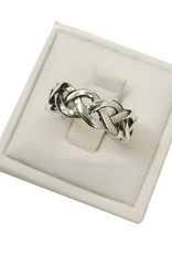 Occasions by Marleen Occasions by Marleen - Zilveren ring - Fantasie - Maat 18+
