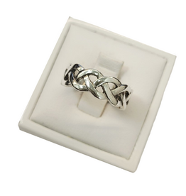 Occasions by Marleen Occasions by Marleen - Zilveren ring - Fantasie - Maat 18+