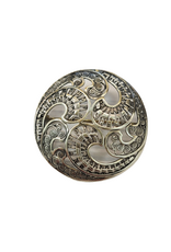 Occasions by Marleen Occasions by Marleen - Zilveren broche - Fantasie - Opengewerkt