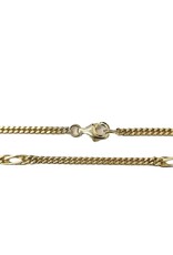 Occasions by Marleen Occasions by Marleen - 14 karaats - Gouden collier - Gourmet met 8 sierlusjes
