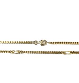 Occasions by Marleen Occasions by Marleen - 14 karaats - Gouden collier - Gourmet met 8 sierlusjes