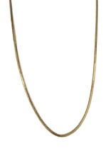 Occasions by Marleen Occasions by Marleen - 14 karaats - Gouden slang collier - 45 cm