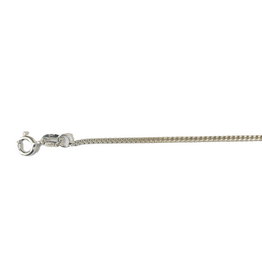 Occasions by Marleen Occasions by Marleen - Zilveren lengtecollier - Gourmet - 50 cm