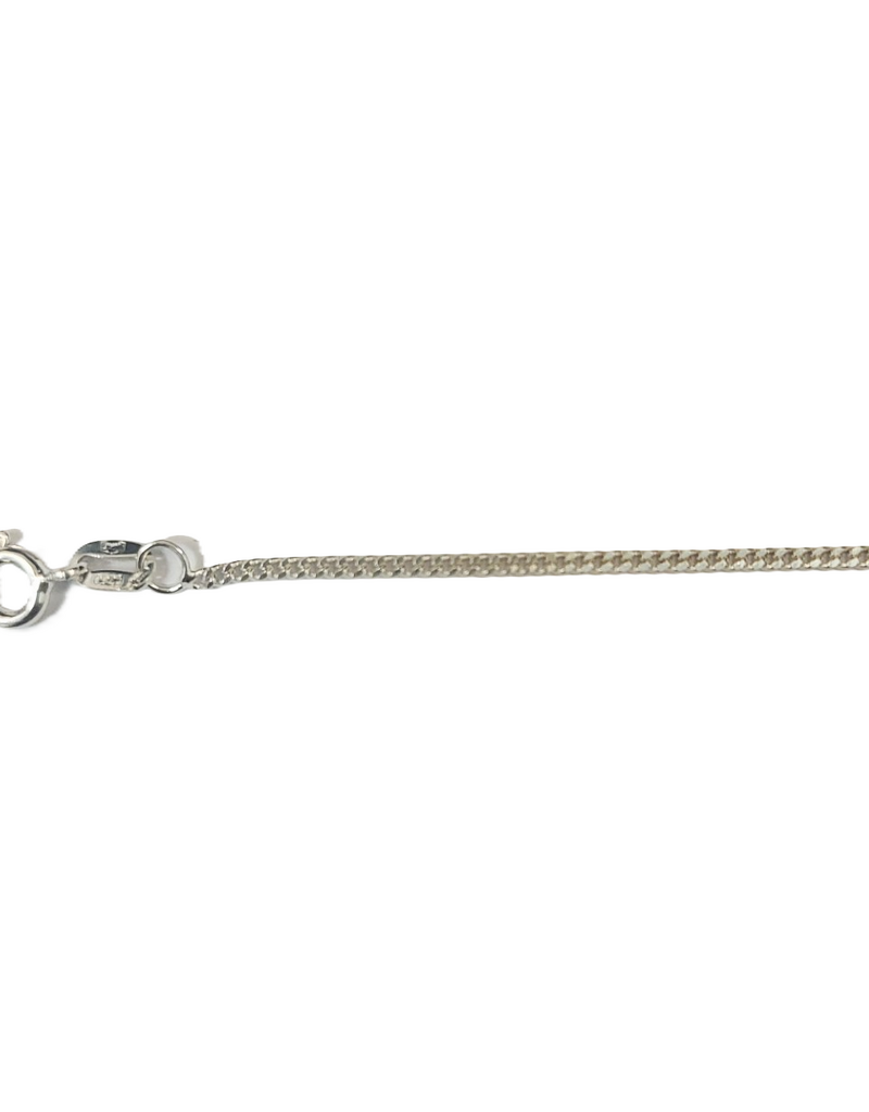 Occasions by Marleen Occasions by Marleen - Zilveren lengtecollier - Gourmet - 50 cm