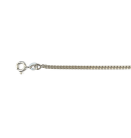 Occasions by Marleen Occasions by Marleen - Zilveren lengtecollier - Gourmet - 38 cm