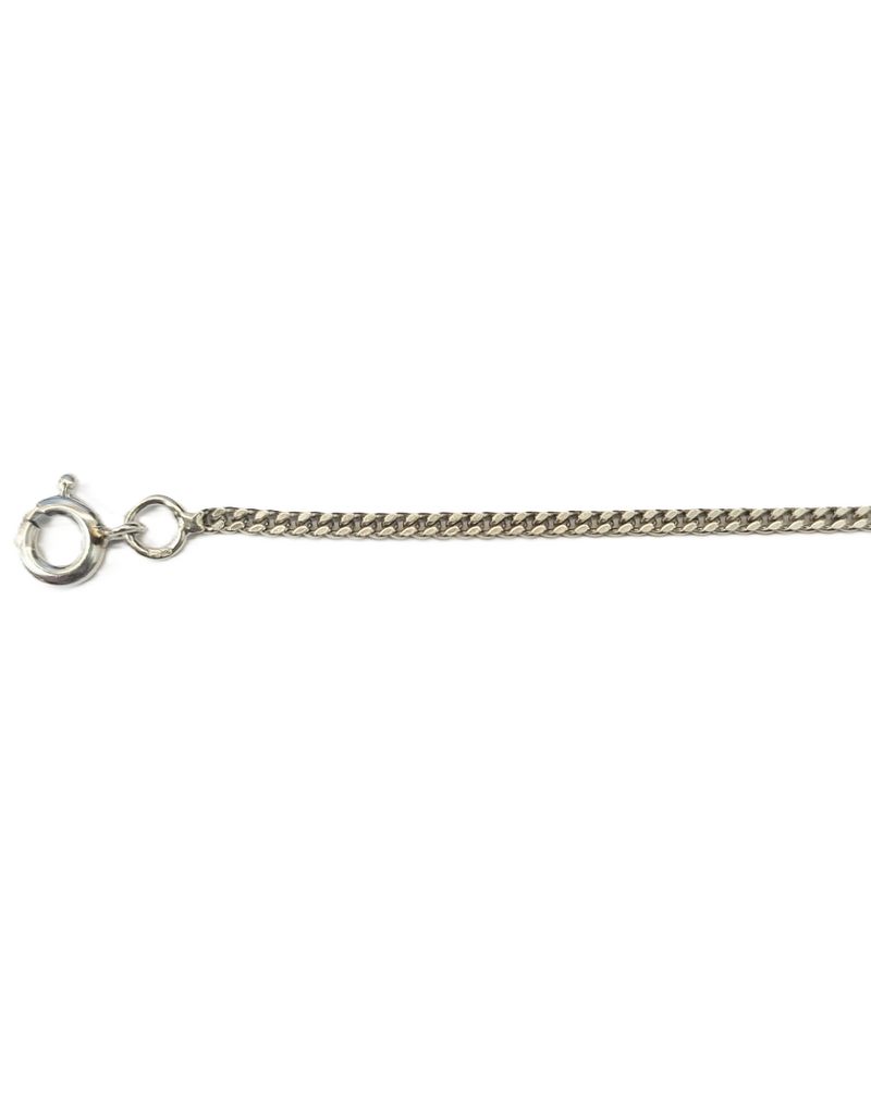 Occasions by Marleen Occasions by Marleen - Zilveren lengtecollier - Gourmet - 60 cm