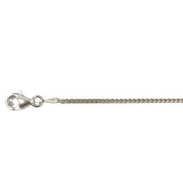 Occasions by Marleen Occasions by Marleen - Zilveren lengtecollier - Gourmet - 45 cm
