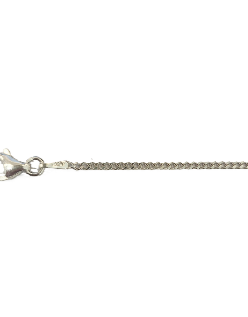 Occasions by Marleen Occasions by Marleen - Zilveren lengtecollier - Gourmet - 45 cm