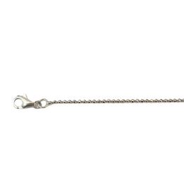 Occasions by Marleen Occasions by Marleen - Zilveren lengtecollier - Bolletjes ketting - 80 cm