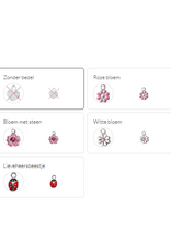 Zilveren baby armband - Jasseron - (kan met bedel)