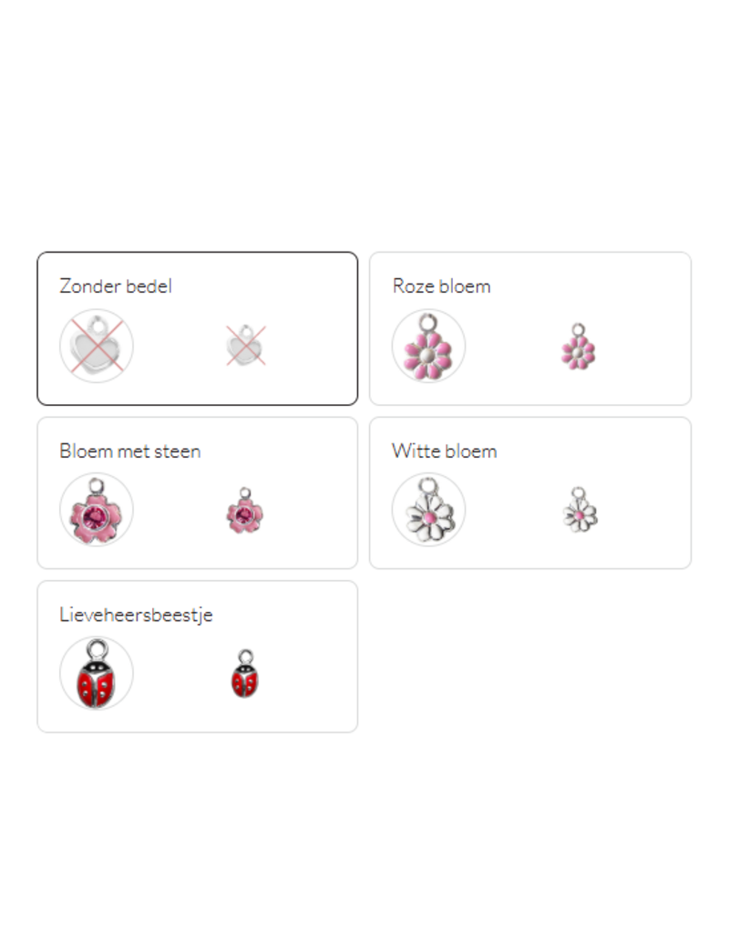 Zilveren baby armband - Jasseron - (kan met bedel)