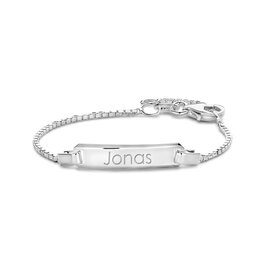 Zilveren naam armbandje - Venetiaans