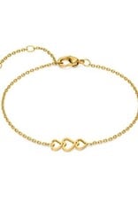 Boccia Boccia - Titanium - Armband - Verguld - 17/19/21 cm
