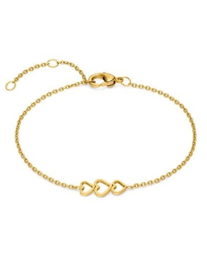 Boccia Boccia - Titanium - Armband - Verguld - 17/19/21 cm
