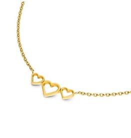 Boccia Boccia - Titanium - Collier - Verguld - 42+5