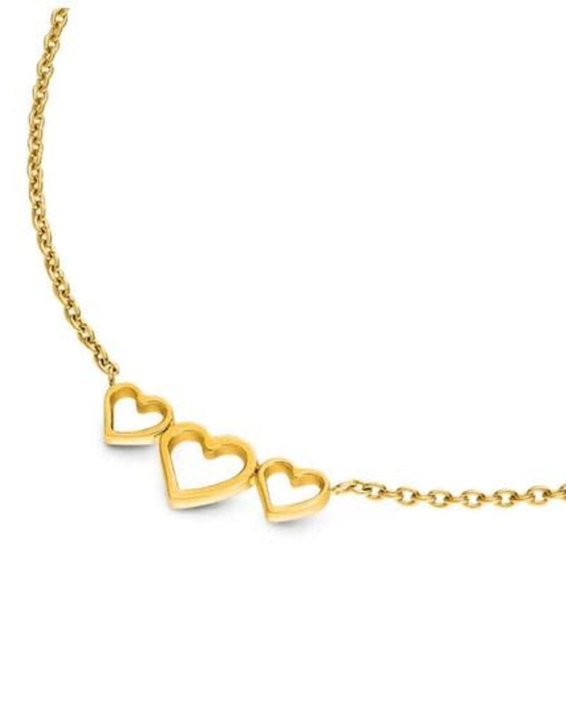 Boccia Boccia - Titanium - Collier - Verguld - 42+5