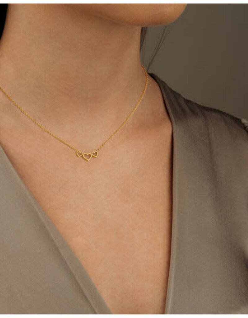 Boccia Boccia - Titanium - Collier - Verguld - 42+5