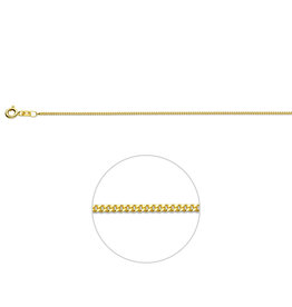 Gouden lengtecollier - 14 karaats - Gourmet - 1.2 mm - 41-43-45 cm