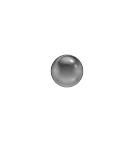Studex Studex schietknopjes - Titanium - Bol 4 mm - 7513-0300 (503)