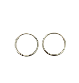 Occasions by Marleen Occasions by Marleen - Zilveren oorringen - 18 mm