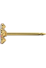 Studex Studex schietknopjes - Verguld - Daisy Zirkonia Kristal - 7511-6410 (155)