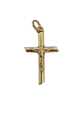 Occasions by Marleen Occasions by Marleen - 14 karaats - Gouden kruis - Corpus