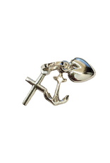 Occasions by Marleen Occasions by Marleen - Zilveren hanger - Geloof, hoop en liefde