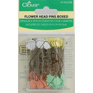 Clover Flower Head Pins speldjes