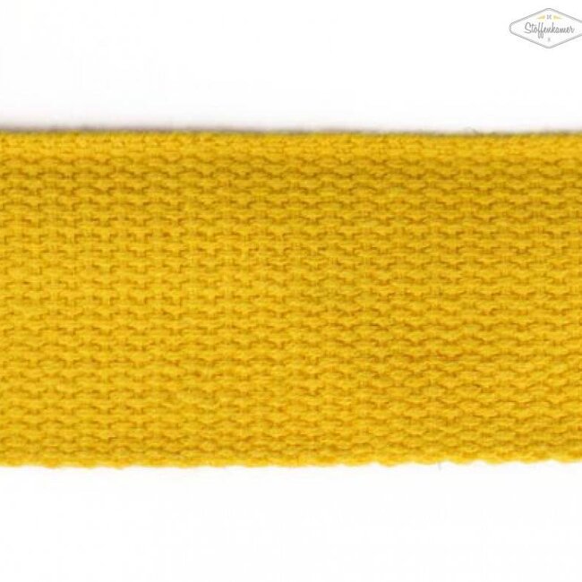 De Stoffenkamer Tassenband geel