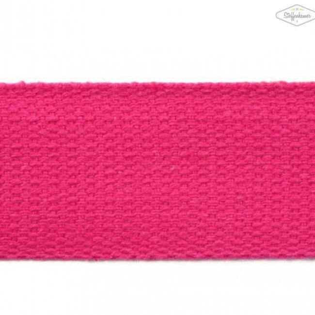 De Stoffenkamer Tassenband fushia