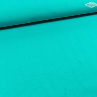 De Stoffenkamer Effen tricot Grijsgroen