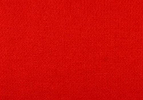 De Stoffenkamer Effen sweaterstof Echt rood