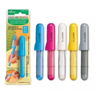 Clover Chaco liner Pen white Clover - krijt