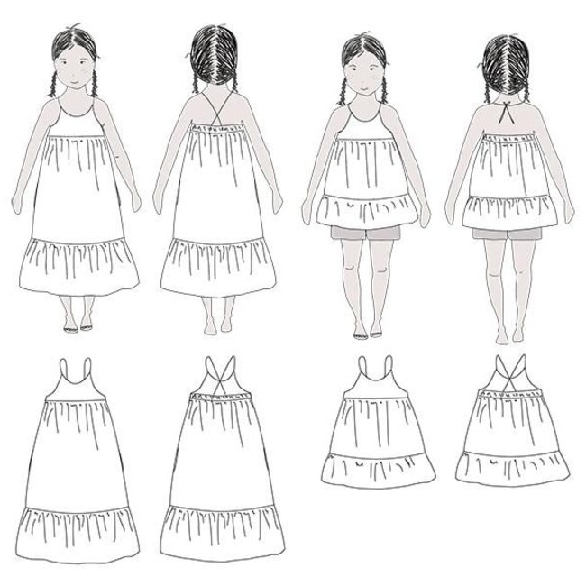 IKATEE Lena Dress & Blouse - kids