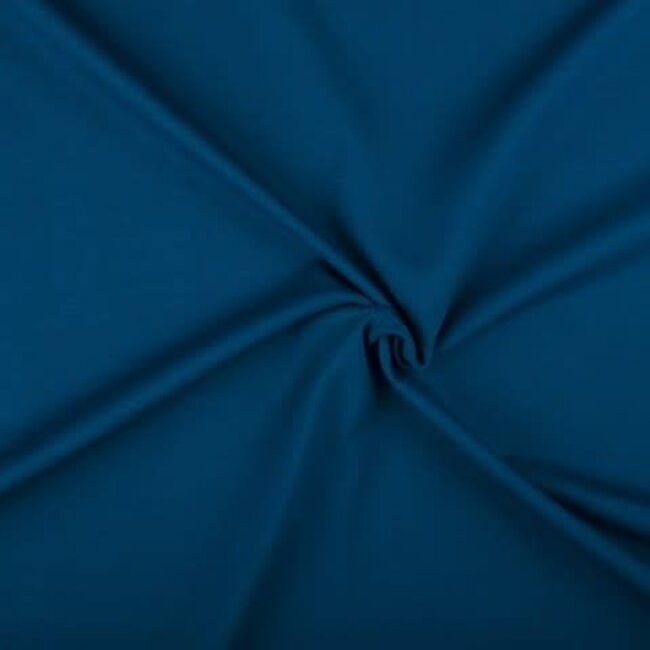 De Stoffenkamer Extra dik tricot Petrolblauw