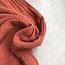De Stoffenkamer Linen double gauze brick