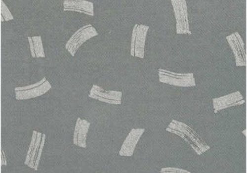 Rico Sweater Bluegrey Strokes metallic