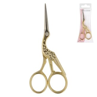 Schaartje ooievaar goud