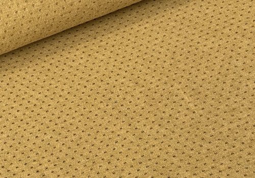 De Stoffenkamer Soft viscose sweater oker lurex