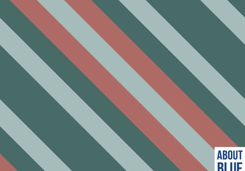 About Blue Fabrics French Terry - garden days dia