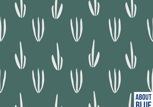 About Blue Fabrics French Terry - urban jungle