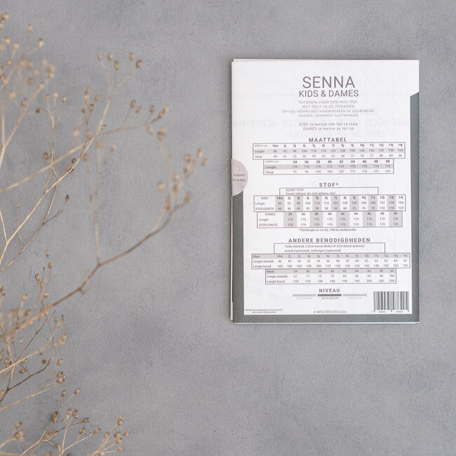 WISJ Patroon Senna Rok Kids & Dames