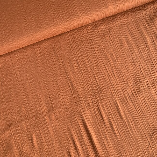 Wrinkle Cotton Rust