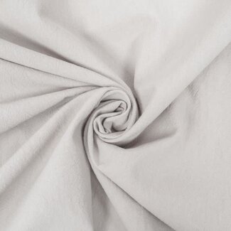Wrinkle Cotton White