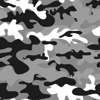 Cotton Camouflage Grey