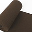 De Stoffenkamer Boordstof 75cm Black Melange BROWN