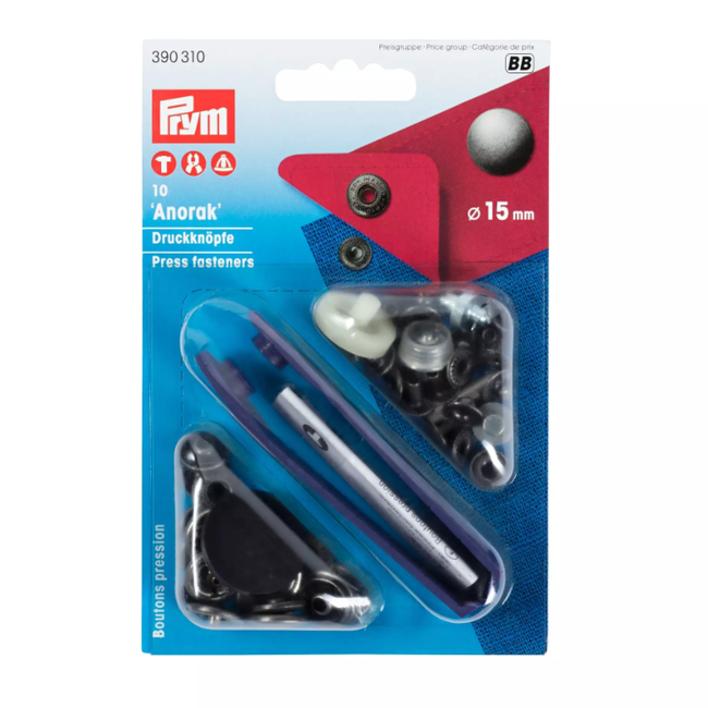 Prym Anorak Drukknopen