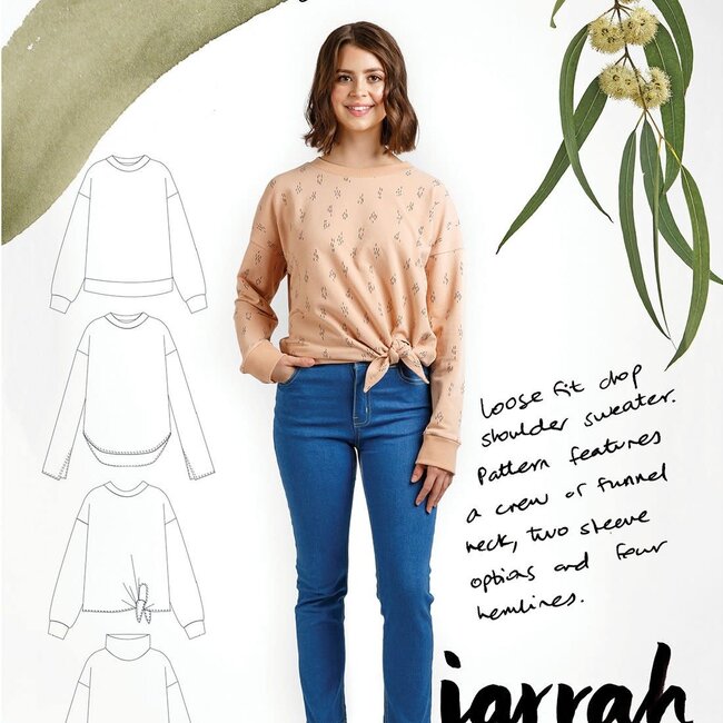 Megan Nielsen Jarrah Sweater