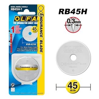 Reservemes rolsnijder 45mm