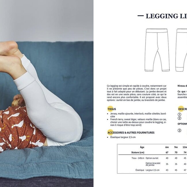 IKATEE Sewing Book for Babies